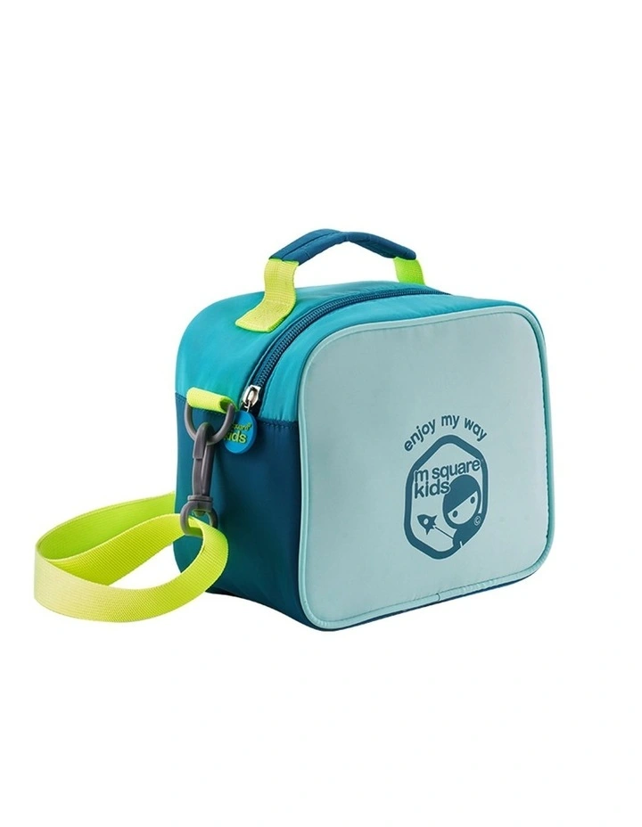 M Square Shoulder Crossbody Travel Daily Bag Blue image 1