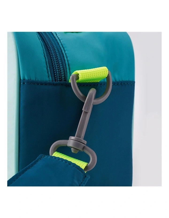 M Square Shoulder Crossbody Travel Daily Bag Blue image 5