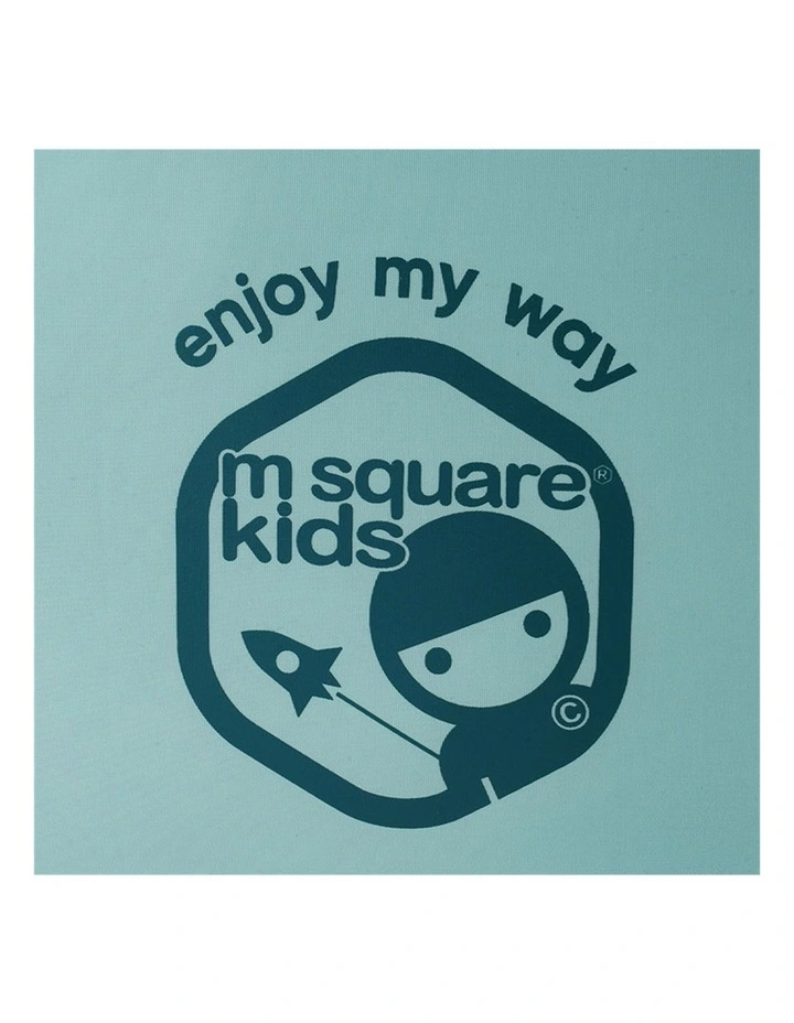 M Square Shoulder Crossbody Travel Daily Bag Blue image 6