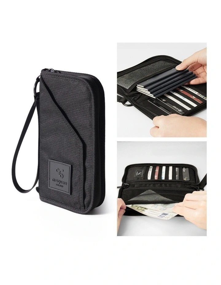M Square Travel Pouch Organizer Accessory Blue image 6
