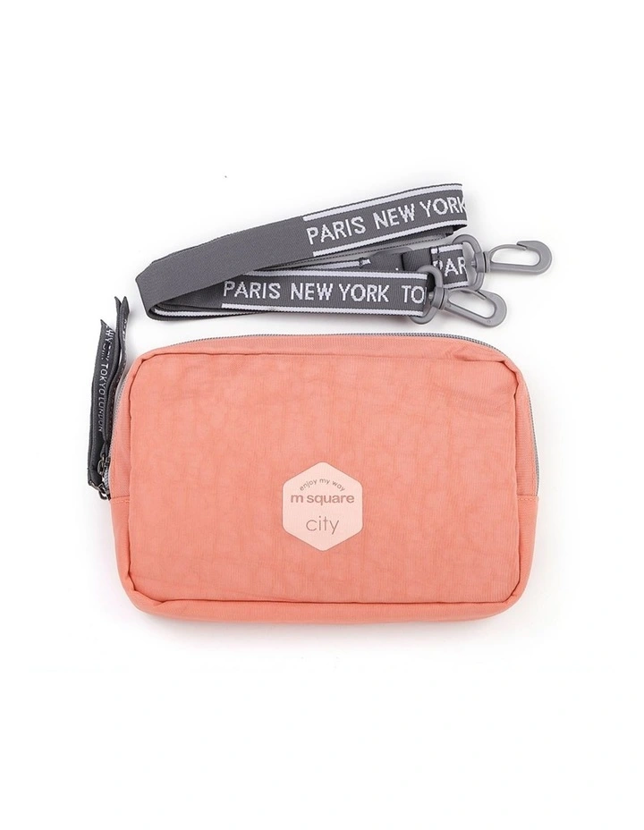M Square Travel Pouch Organizer Accessory Pink image 2