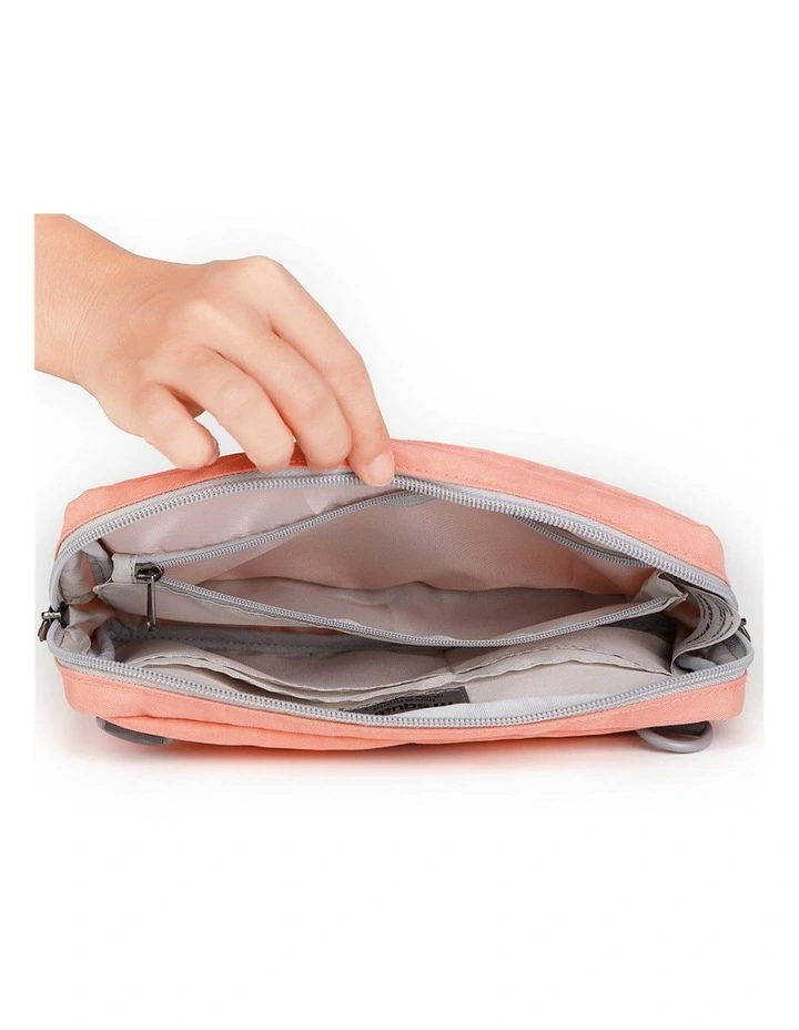 M Square Travel Pouch Organizer Accessory Pink image 5