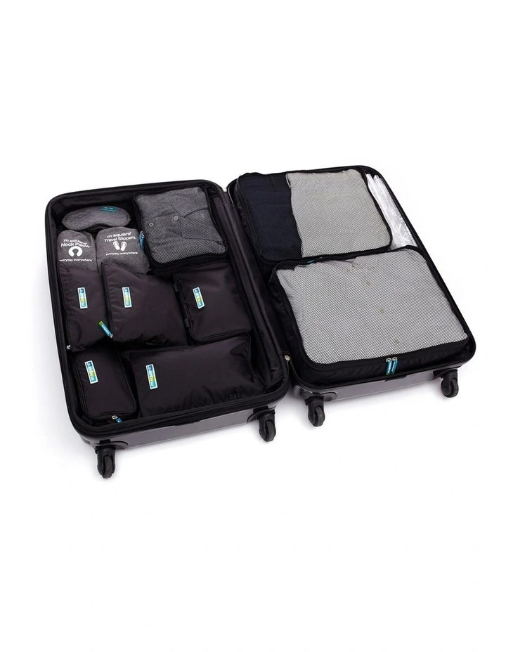 M Square Packing Cubes Travel Organiser Set Black image 2