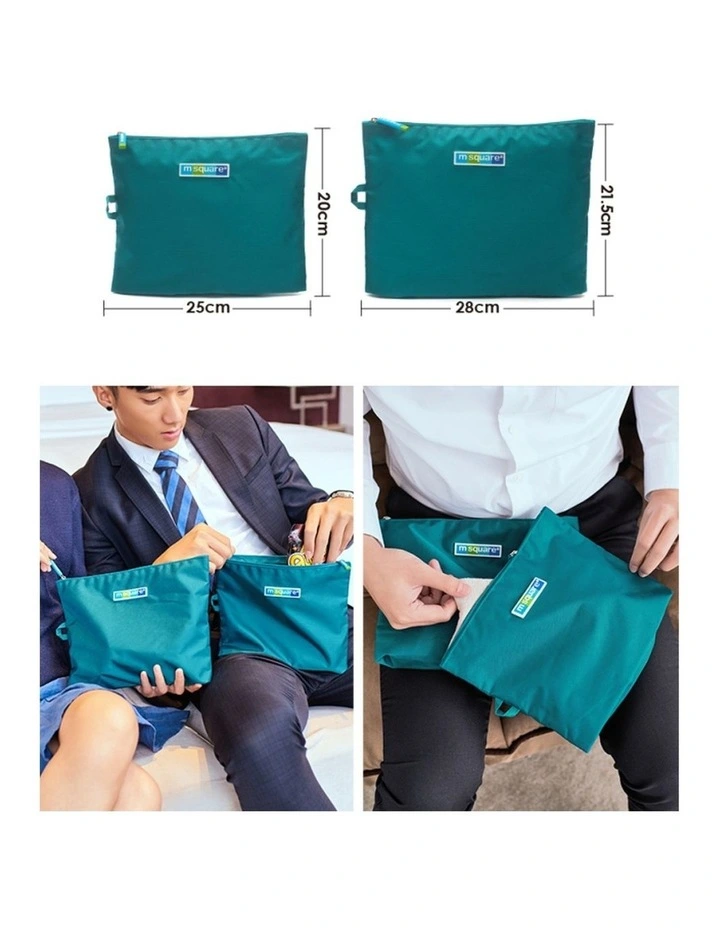 M Square Packing Cubes Travel Organiser Set Black image 6