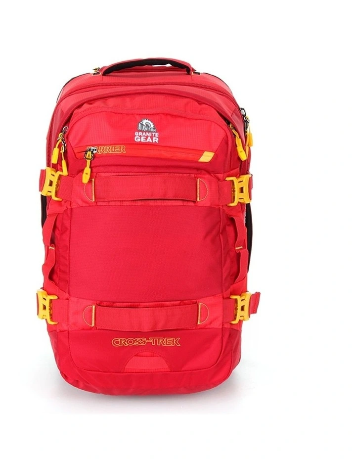Granite Gear Wheeled Duffel Weekender Gym Travel Bag Red image 2