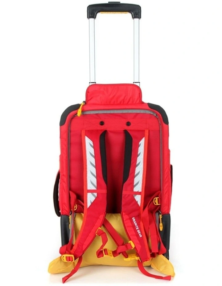 Granite Gear Wheeled Duffel Weekender Gym Travel Bag Red image 7