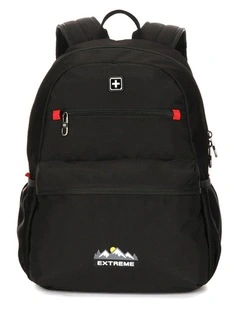 Swiss Waterproof Backpack Travel Business Work Bag Black