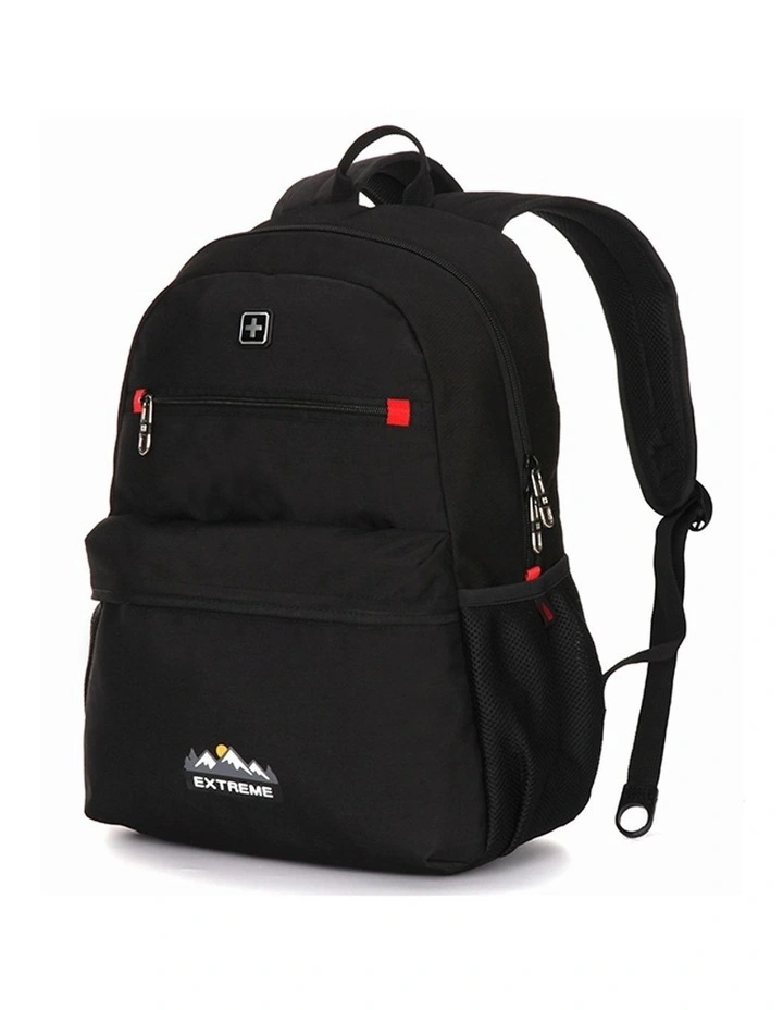 Swiss Waterproof Backpack Travel Business Work Bag Black image 2
