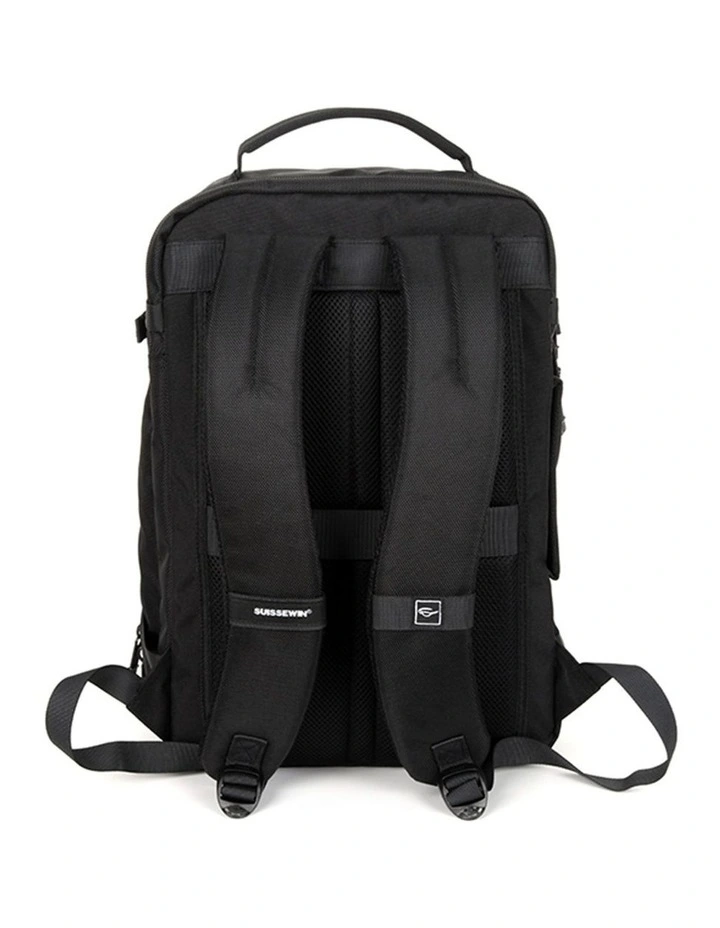Swiss Waterproof 15.6 Laptop Backpack Travel Business Work Bag Black image 3
