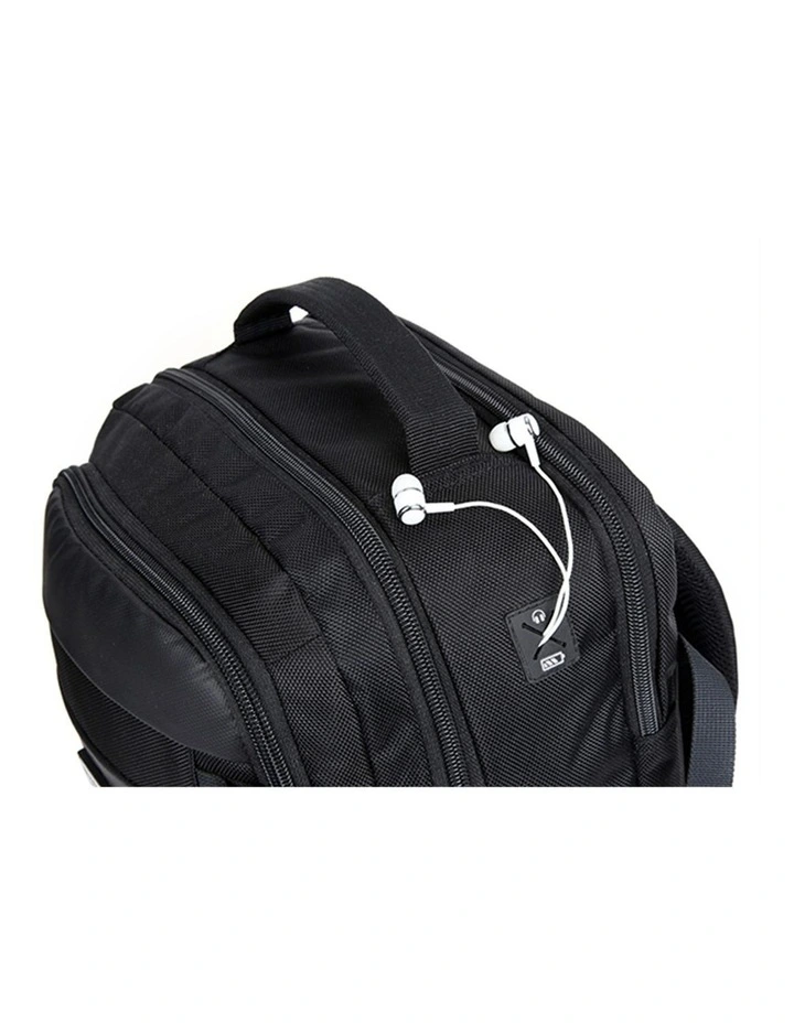 Swiss Waterproof 15.6 Laptop Backpack Travel Business Work Bag Black image 7