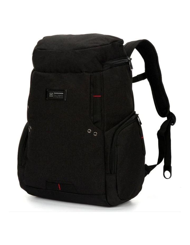 Swisswin Shoulder Crossbody Travel Daily Bag Black image 1