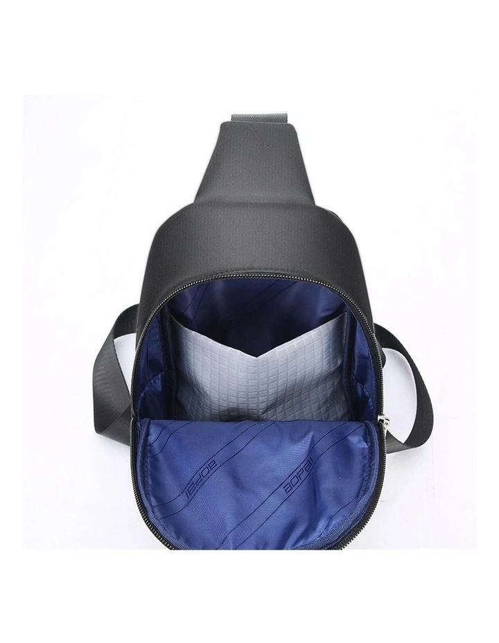Bopai Waterproof Messenger Travel Work Bag Black image 4