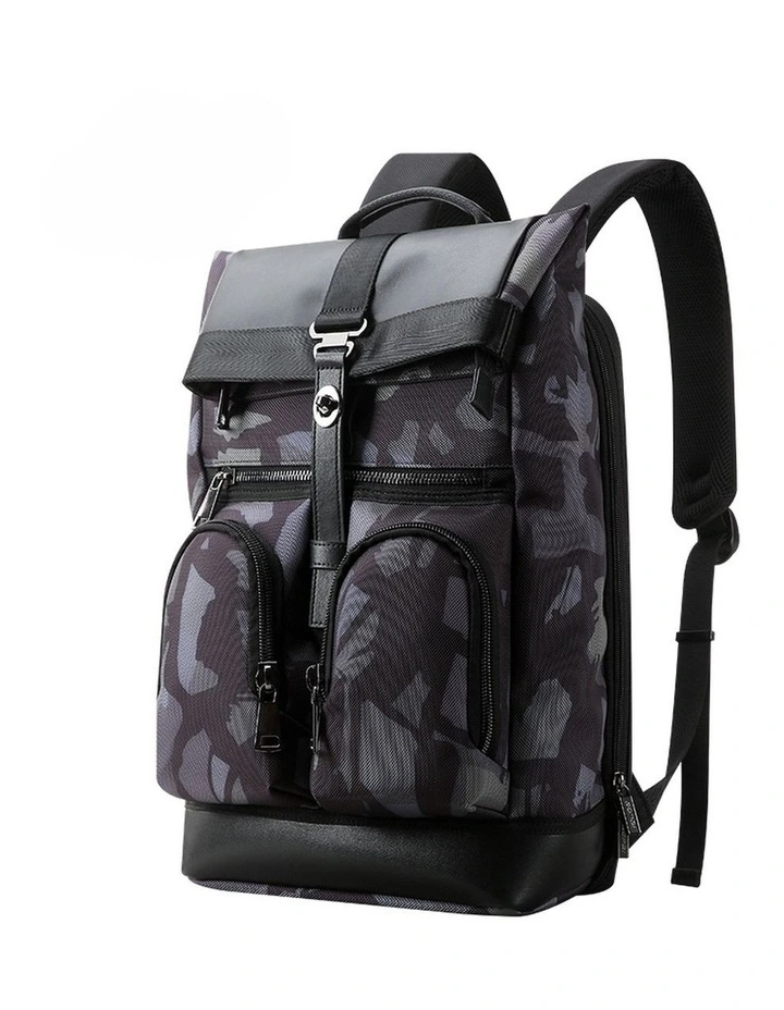 Bopai Anti-Theft Waterproof 15.6 Laptop Backpack Travel Business Work Bag Black image 1