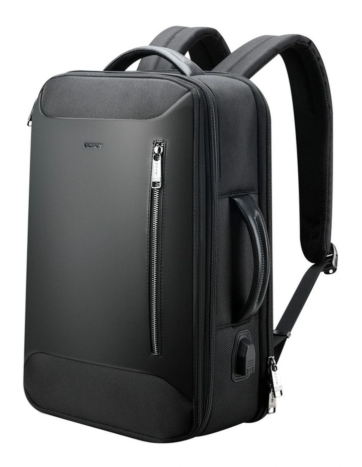 Bopai Anti-Theft Waterproof Laptop Backpack Travel Business Work Bag Black image 1