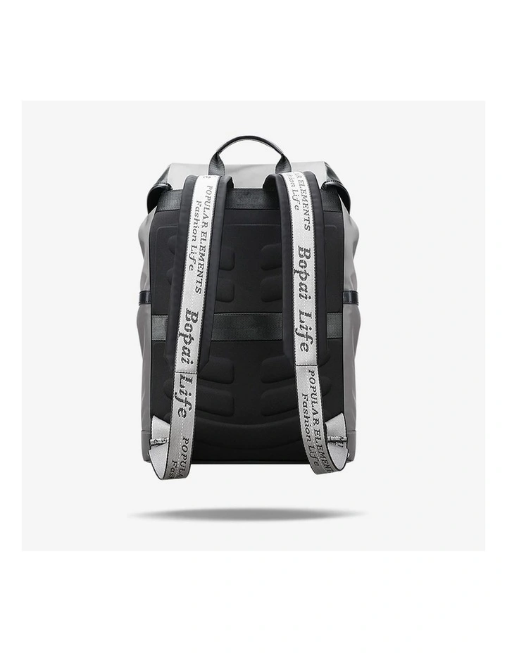 Bopai Waterproof 15.6 Laptop Backpack Travel Business Work Bag Grey image 4
