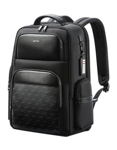 Bopai Anti-Theft Waterproof Laptop Backpack Travel Business Work Bag Black