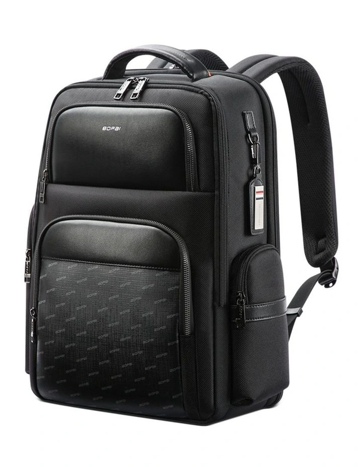 Bopai Anti-Theft Waterproof Laptop Backpack Travel Business Work Bag Black image 1