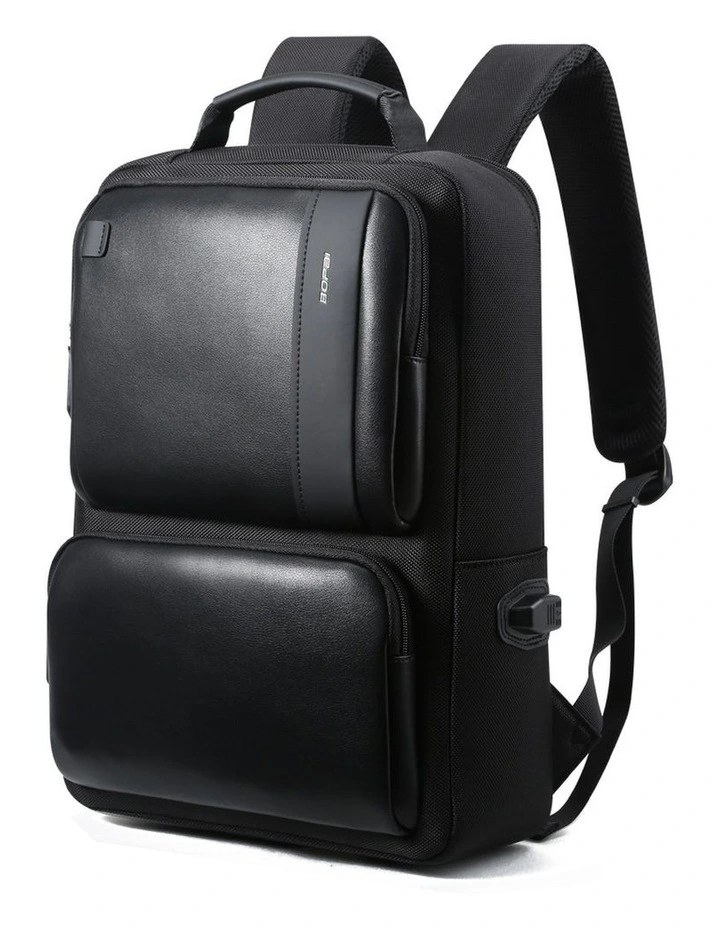 Bopai Anti-Theft Waterproof Laptop Backpack Travel Business Work Bag Black image 1