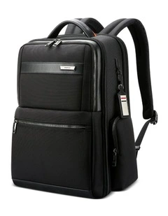 Bopai Anti-Theft Waterproof Laptop Backpack Travel Business Work Bag Black