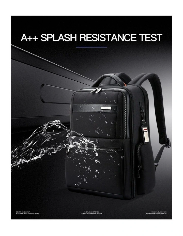 Bopai Anti-Theft Waterproof Laptop Backpack Travel Business Work Bag Black image 4