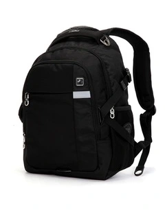Swiss Waterproof Laptop Backpack Travel Business Work Bag Black