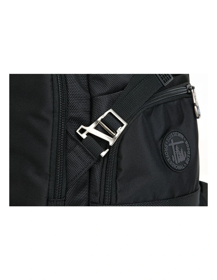 Swiss Shoulder Crossbody Travel Daily Bag Black image 4