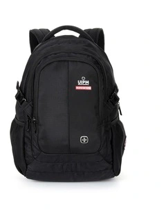 Swiss Laptop Backpack Travel Business Work Bag Black