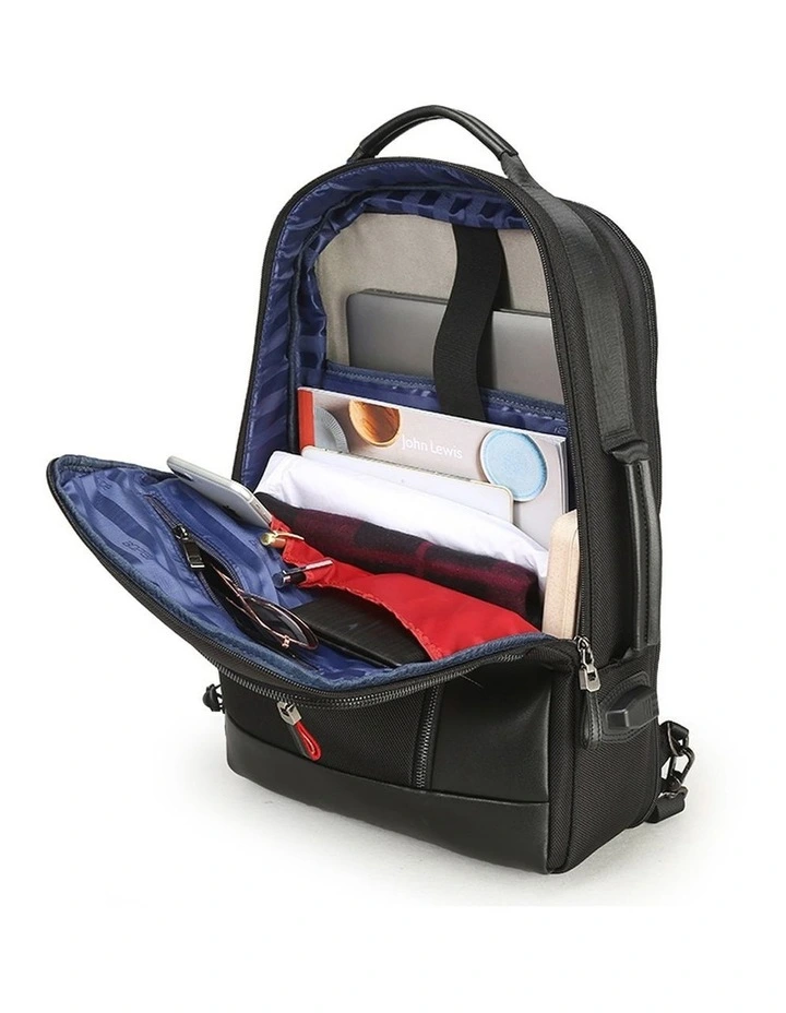 Bopai Anti-Theft Waterproof Laptop Backpack Travel Business Work Bag Black image 5