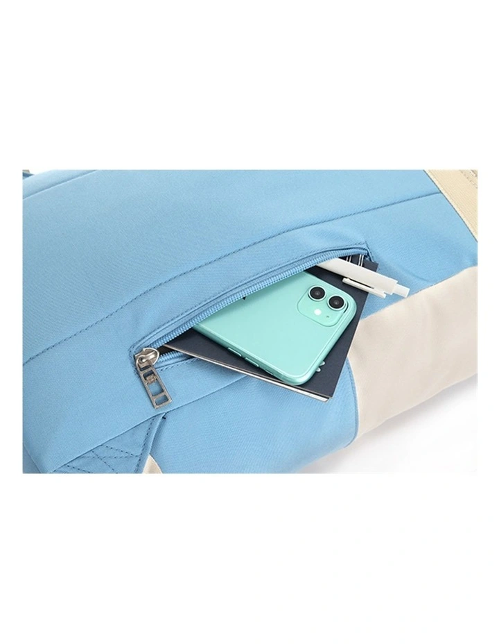 Swiss Waterproof Backpack Travel Business Work Bag Blue image 5