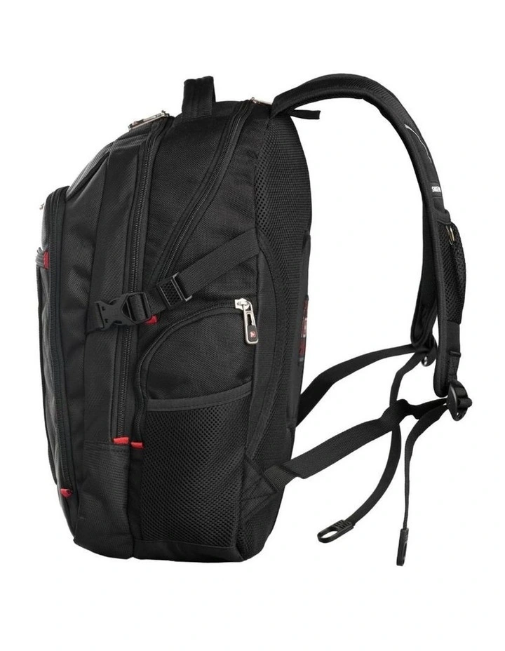 Swisswin Waterproof 15 Laptop Backpack Travel Business Work Bag Black image 2