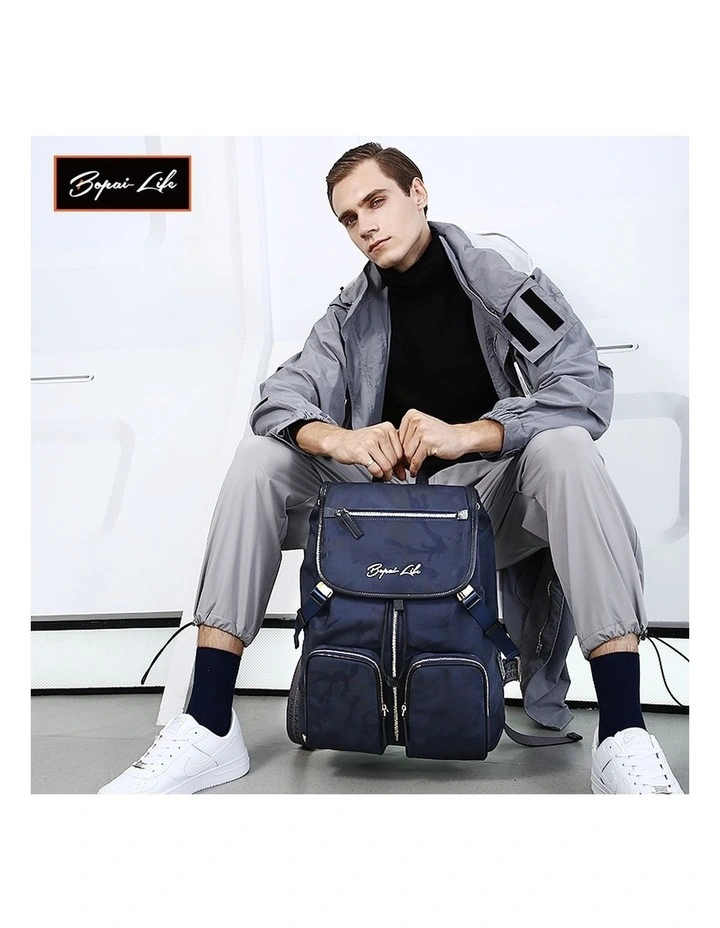 Bopai Waterproof 15.6 Laptop Backpack Travel Business Work Bag Camouflage image 2
