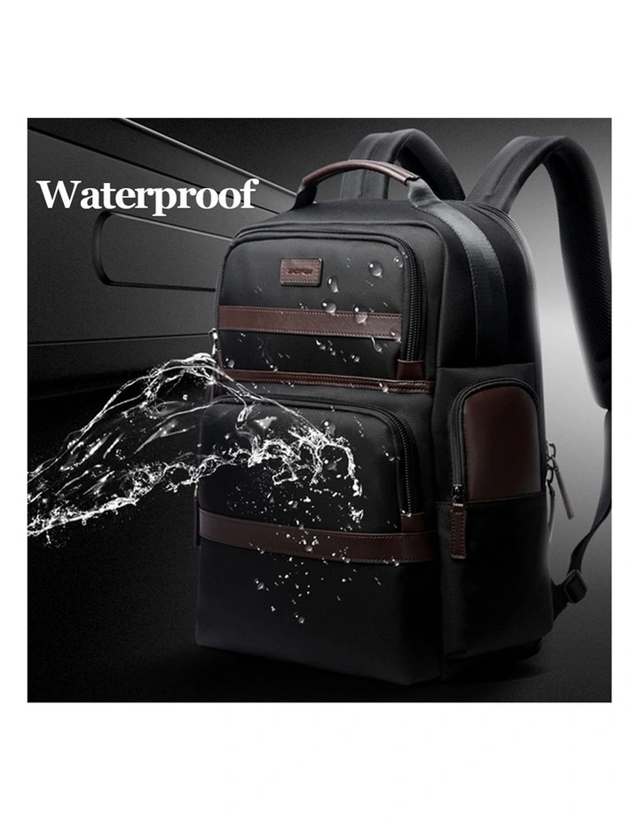 Bopai Anti-Theft Waterproof Laptop Backpack Travel Business Work Bag Black image 5