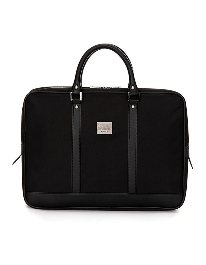 Swiss Waterproof 15.6 Laptop Briefcase Messenger Travel Work Bag Black image 1