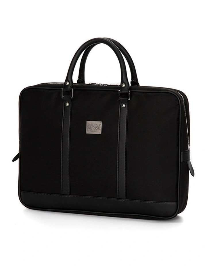 Swiss Waterproof 15.6 Laptop Briefcase Messenger Travel Work Bag Black image 2