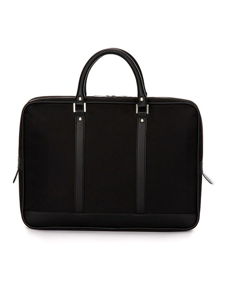 Swiss Waterproof 15.6 Laptop Briefcase Messenger Travel Work Bag Black image 3