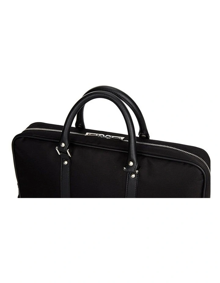 Swiss Waterproof 15.6 Laptop Briefcase Messenger Travel Work Bag Black image 4