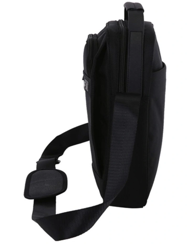 Swiss Waterproof Messenger Travel Work Bag Black image 2