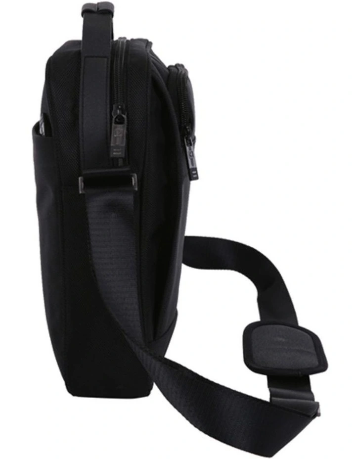 Swiss Waterproof Messenger Travel Work Bag Black image 4