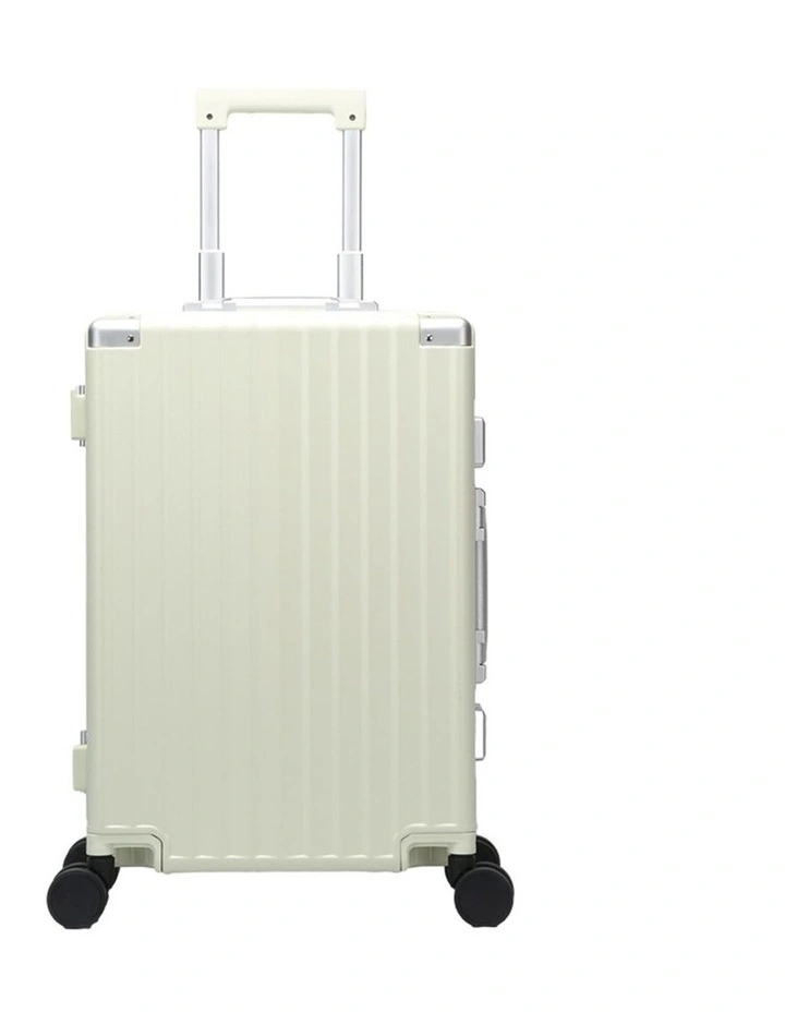 Bopai Aluminium Suitcase TSA Lock 8-Wheel Travel Luggage Green image 2