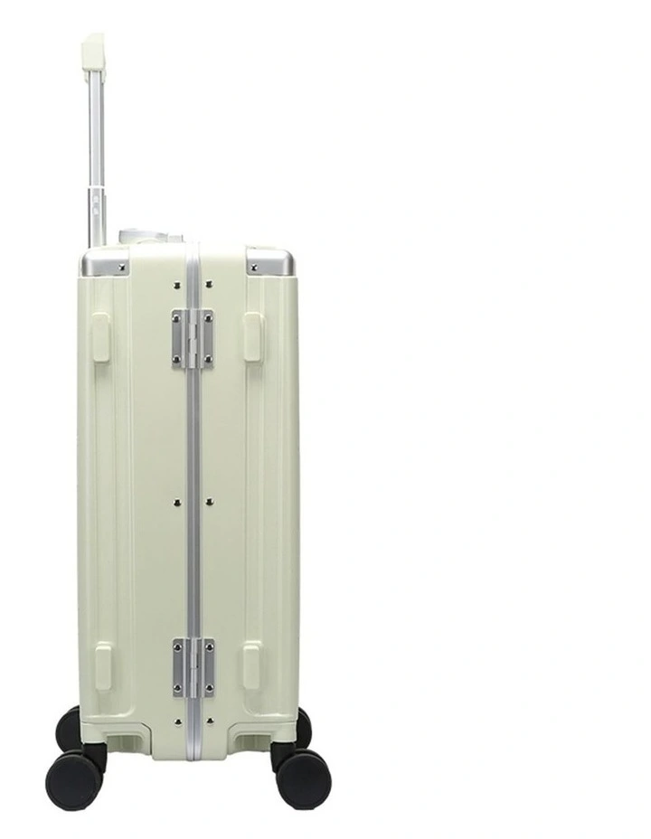 Bopai Aluminium Suitcase TSA Lock 8-Wheel Travel Luggage Green image 3
