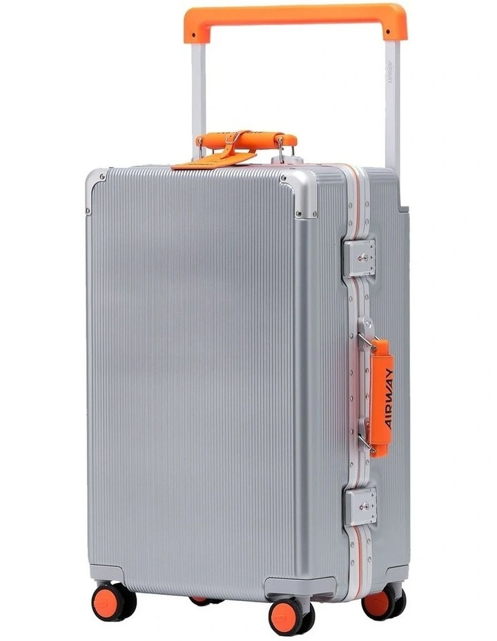 AIRWAY Titan Plus- Aluminium Frame Suitcase Medium Check-In Luggage 24 Inch image 1
