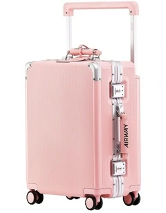 AIRWAY Titan Carry - Aluminium Frame Suitcase Carry-On Luggage 20 Inch