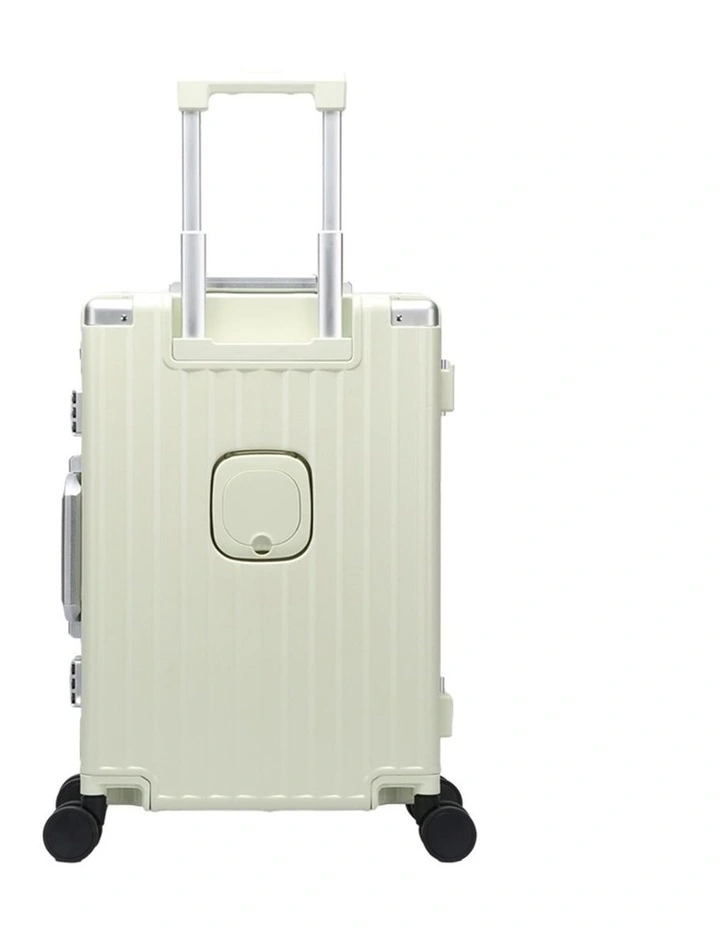 Bopai Aluminium Suitcase TSA Lock 8-Wheel Travel Luggage Green image 4