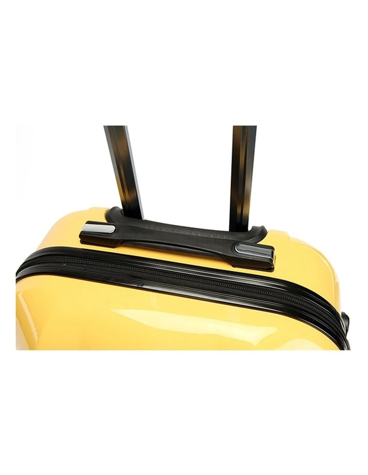 Swiss Suitcase TSA Lock 8-Wheel Travel Luggage Yellow image 4