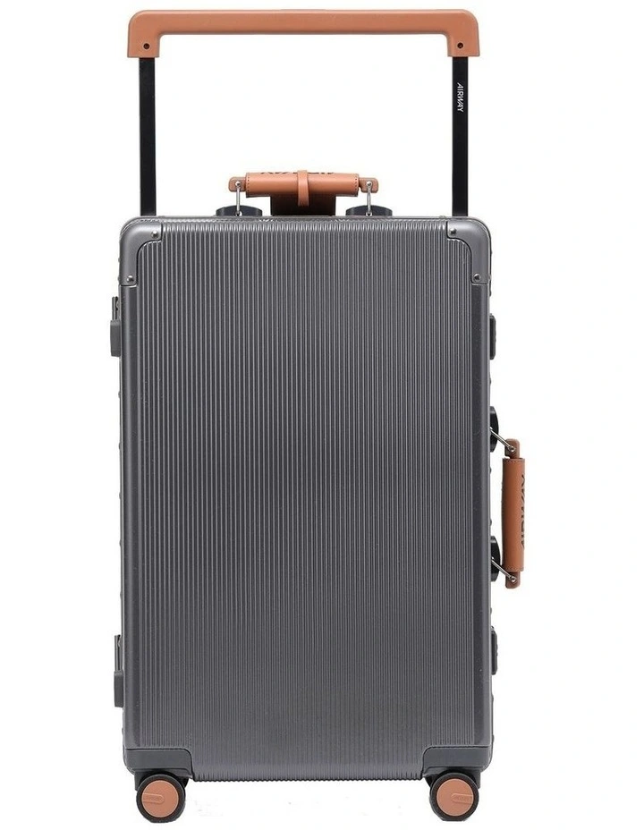 AIRWAY Titan Plus- Aluminium Frame Suitcase Medium Check-In Luggage 24 Inch image 2