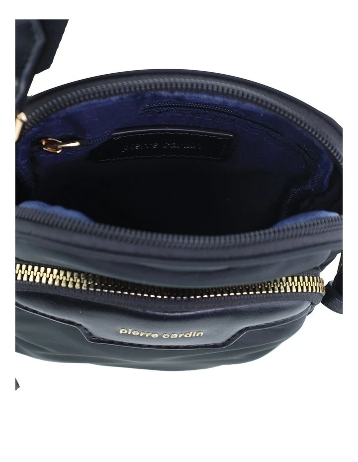 Pierre Cardin Monaco Nylon Everywhere Bag in Black - Nylon/Vegan Leather image 2