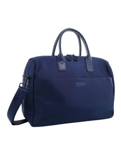 Pierre Cardin Luxe Nylon Carry On Bag in Navy