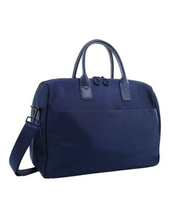 Pierre Cardin Luxe Nylon Carry On Bag in Navy
