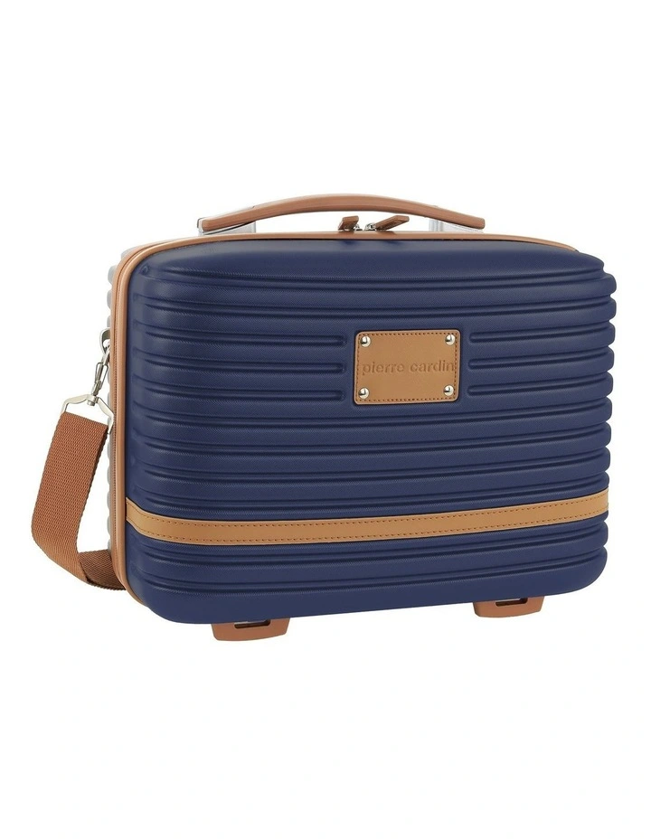 Pierre Cardin Classique Hard Shell Beauty Case in Navy - Polypropylene (PP) image 1
