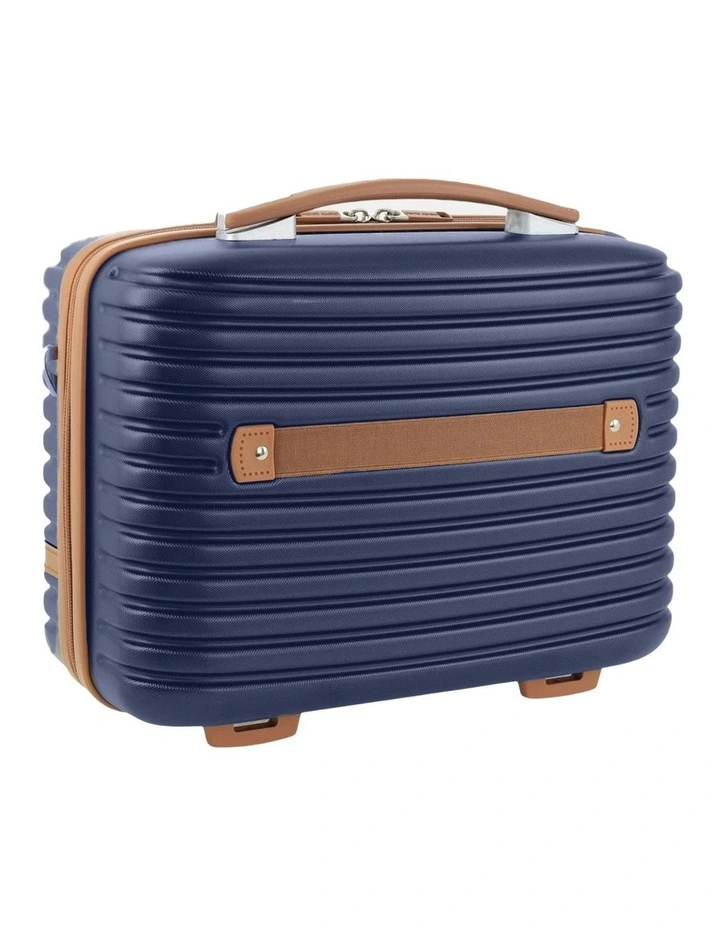 Pierre Cardin Classique Hard Shell Beauty Case in Navy - Polypropylene (PP) image 3